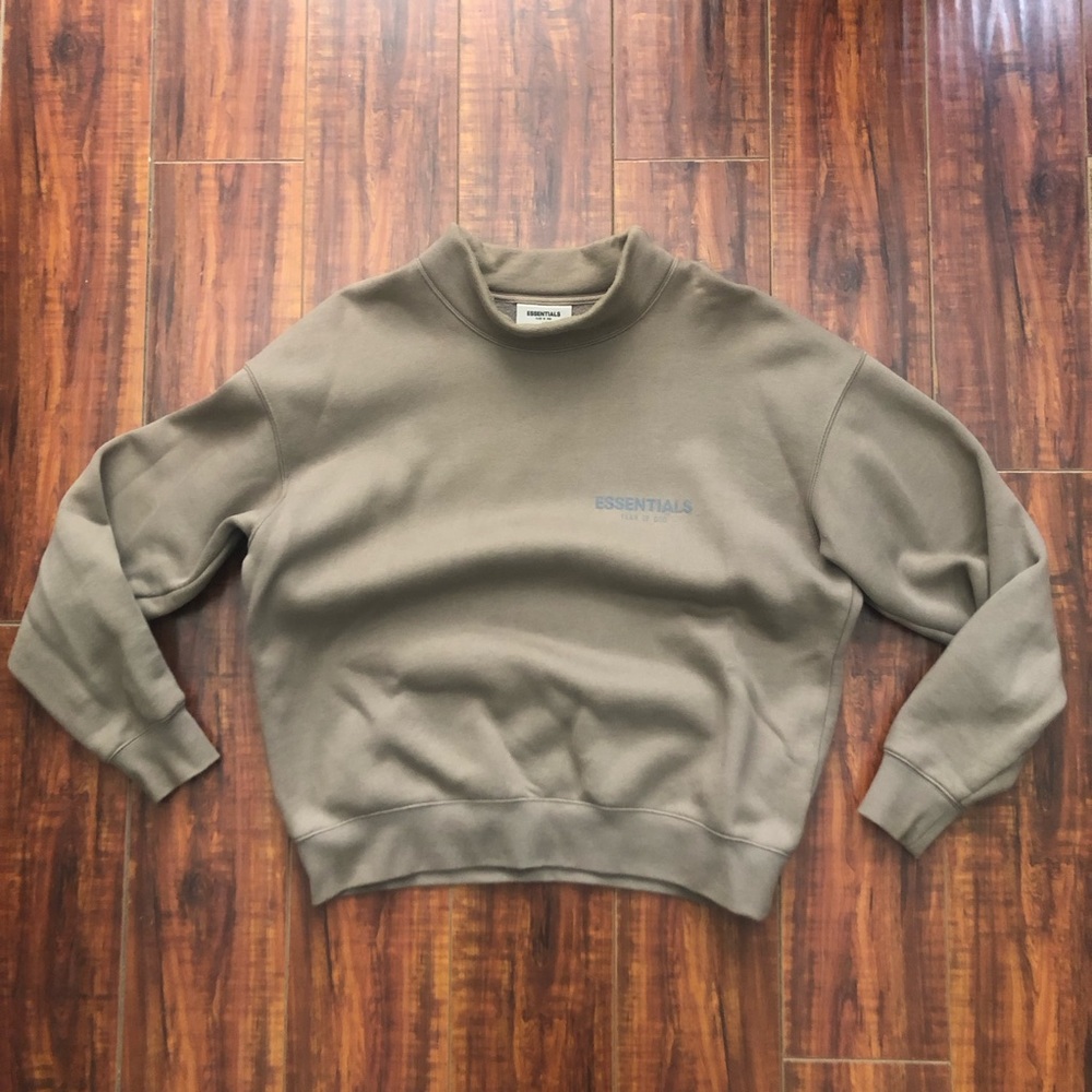 Fear of God Essentials mock neck sweatshirt